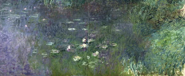 Waterlelies: Ochtend, 1914-18 (rechter sectie)